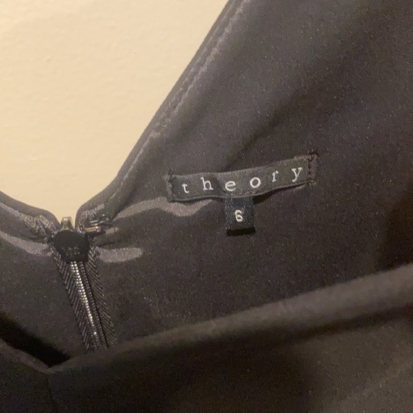 Theory Black Sheath Dress - Picture 4 of 4